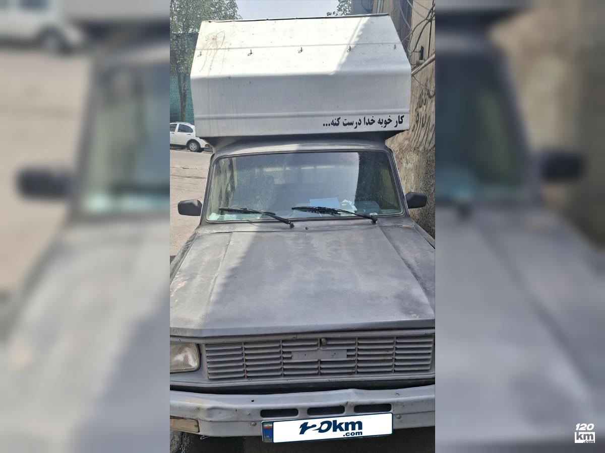 فروش مزدا وانت تک کابین ۱۳۷۷ خاکستری کامل رنگ تهران دولت آباد (۱۸ خرداد ۱۴۰۴)