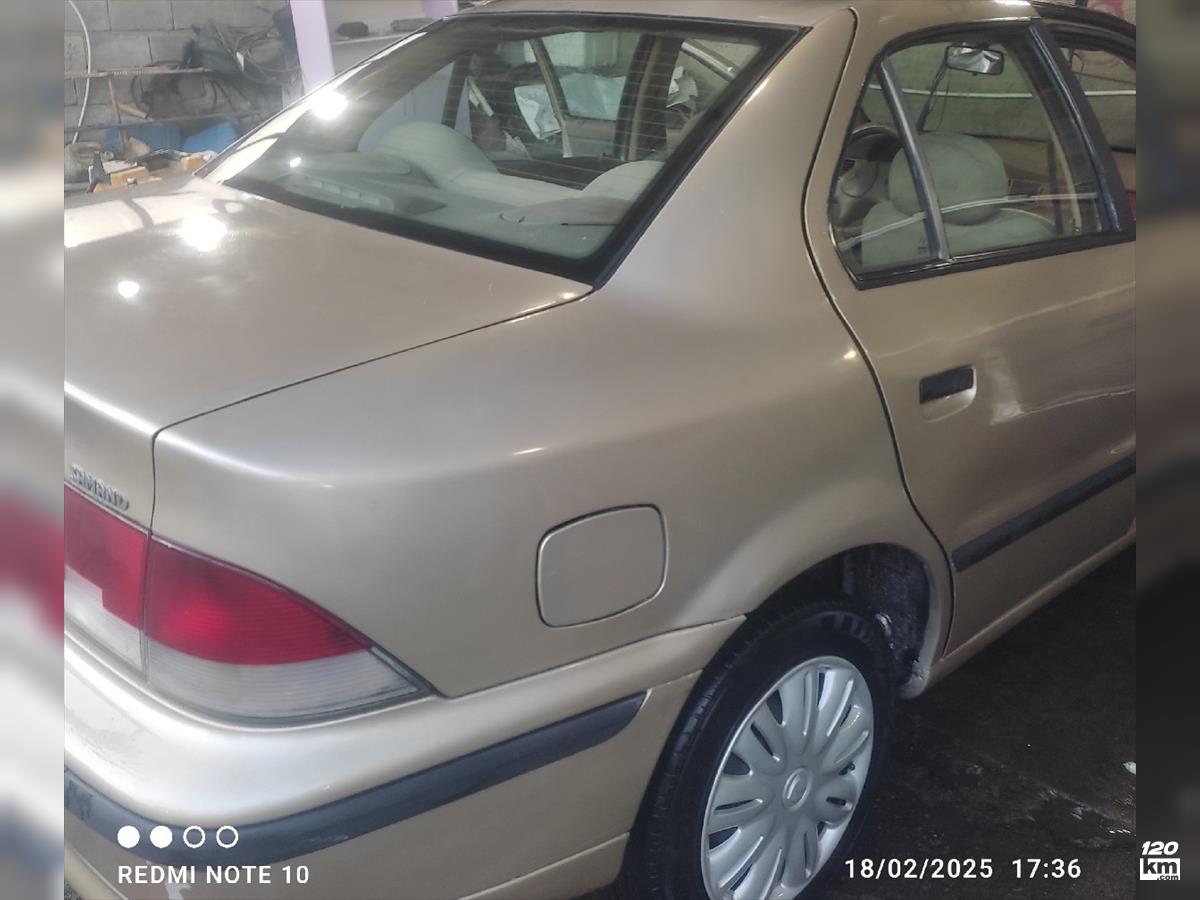 فروش سمند LX EF7 ۱۳۸۲ دوگانه سوز (کم کارکرد) بژ دور رنگ تبریز شریعتی جنوبی (۱۹ خرداد ۱۴۰۴)