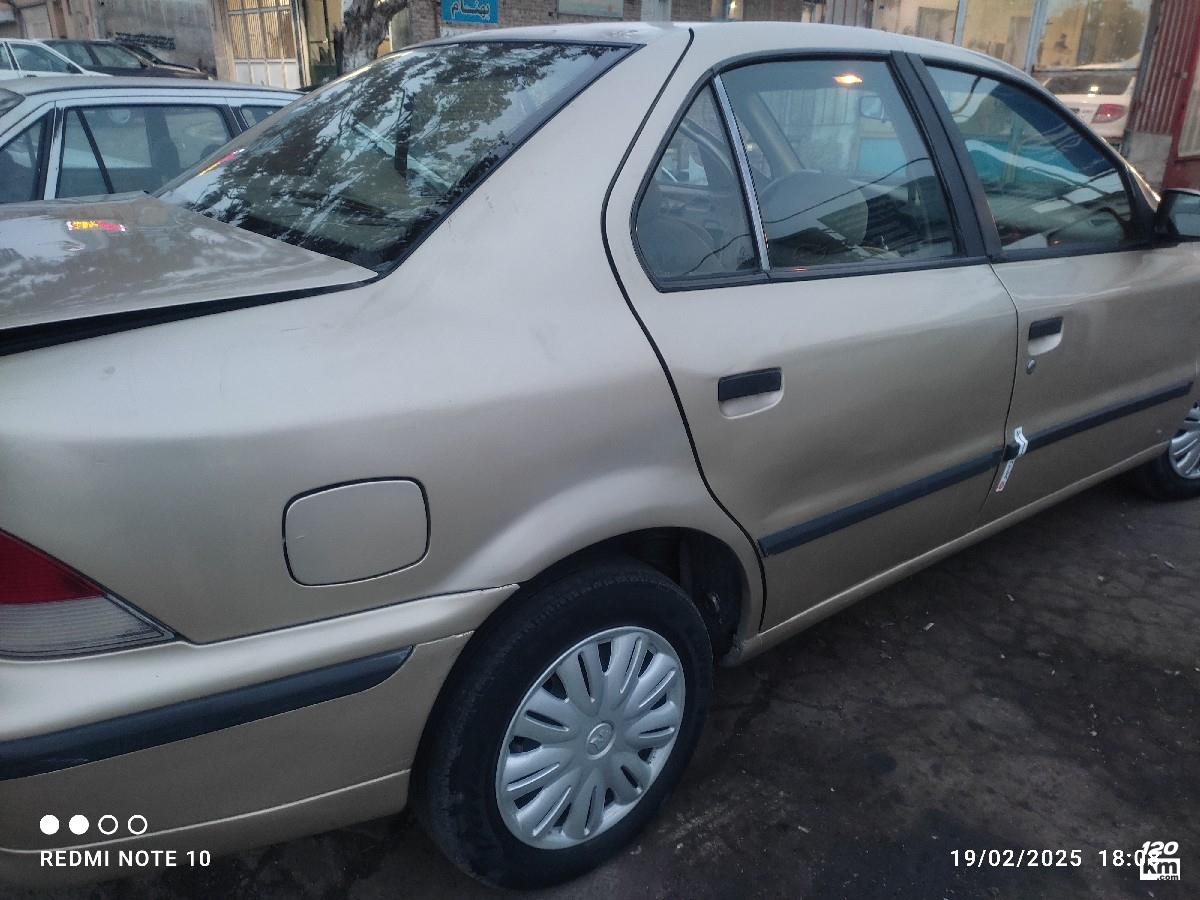 فروش سمند LX EF7 ۱۳۸۲ دوگانه سوز (کم کارکرد) بژ دور رنگ تبریز شریعتی جنوبی (۱۹ خرداد ۱۴۰۴)
