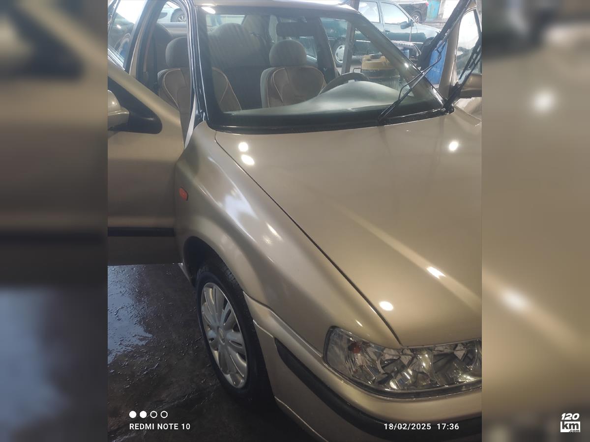 فروش سمند LX EF7 ۱۳۸۲ دوگانه سوز (کم کارکرد) بژ دور رنگ تبریز شریعتی جنوبی (۱۹ خرداد ۱۴۰۴)