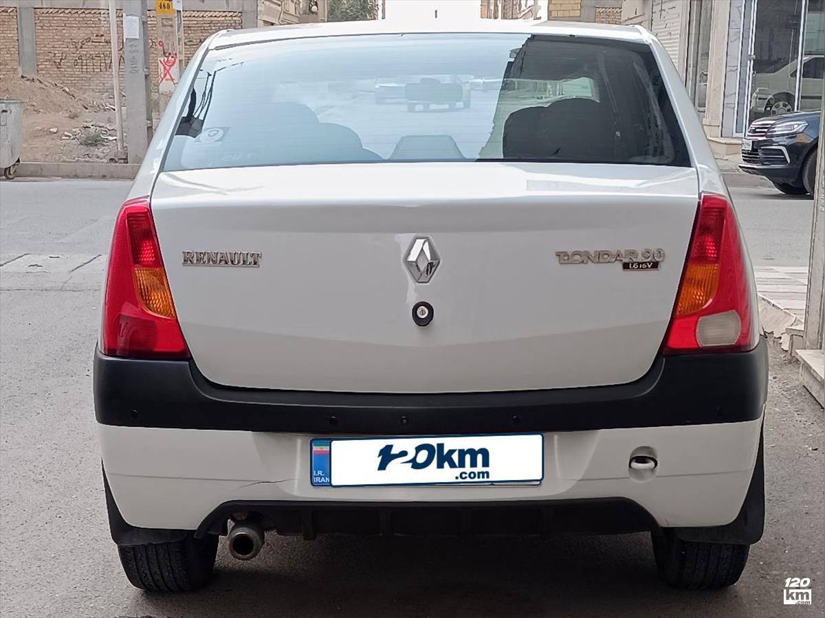 فروش رنو تندر 90 (ال 90) E2 ۱۳۹۶ (کم کارکرد) سفید بدون رنگ تهران رباط کریم (۱۹ خرداد ۱۴۰۴)