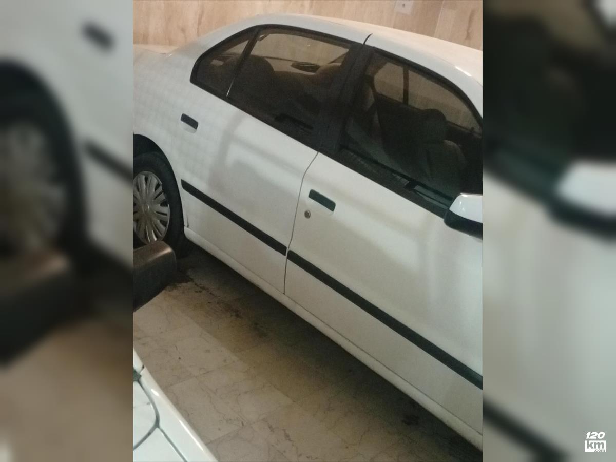 فروش سمند LX EF7 ۱۳۹۴ دوگانه سوز سفید دو لکه رنگ تهران (۱۹ خرداد ۱۴۰۴)