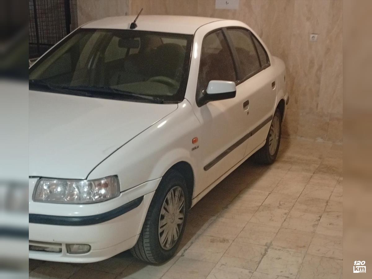 فروش سمند LX EF7 ۱۳۹۴ دوگانه سوز سفید دو لکه رنگ تهران (۱۹ خرداد ۱۴۰۴)