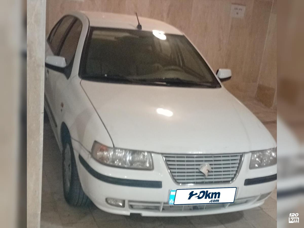 فروش سمند LX EF7 ۱۳۹۴ دوگانه سوز سفید دو لکه رنگ تهران (۱۹ خرداد ۱۴۰۴)