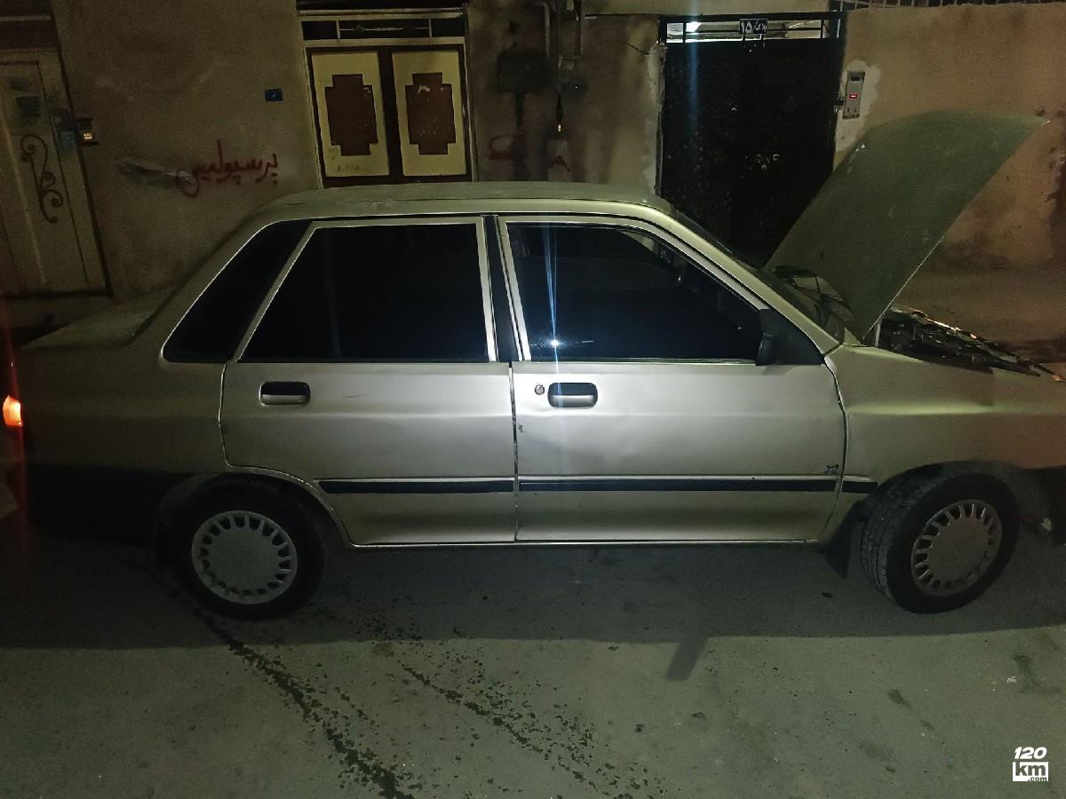 فروش پراید صندوقدار ۱۳۸۴ بژ یک لکه رنگ کرج مشکین دشت (۲۱ خرداد ۱۴۰۴)