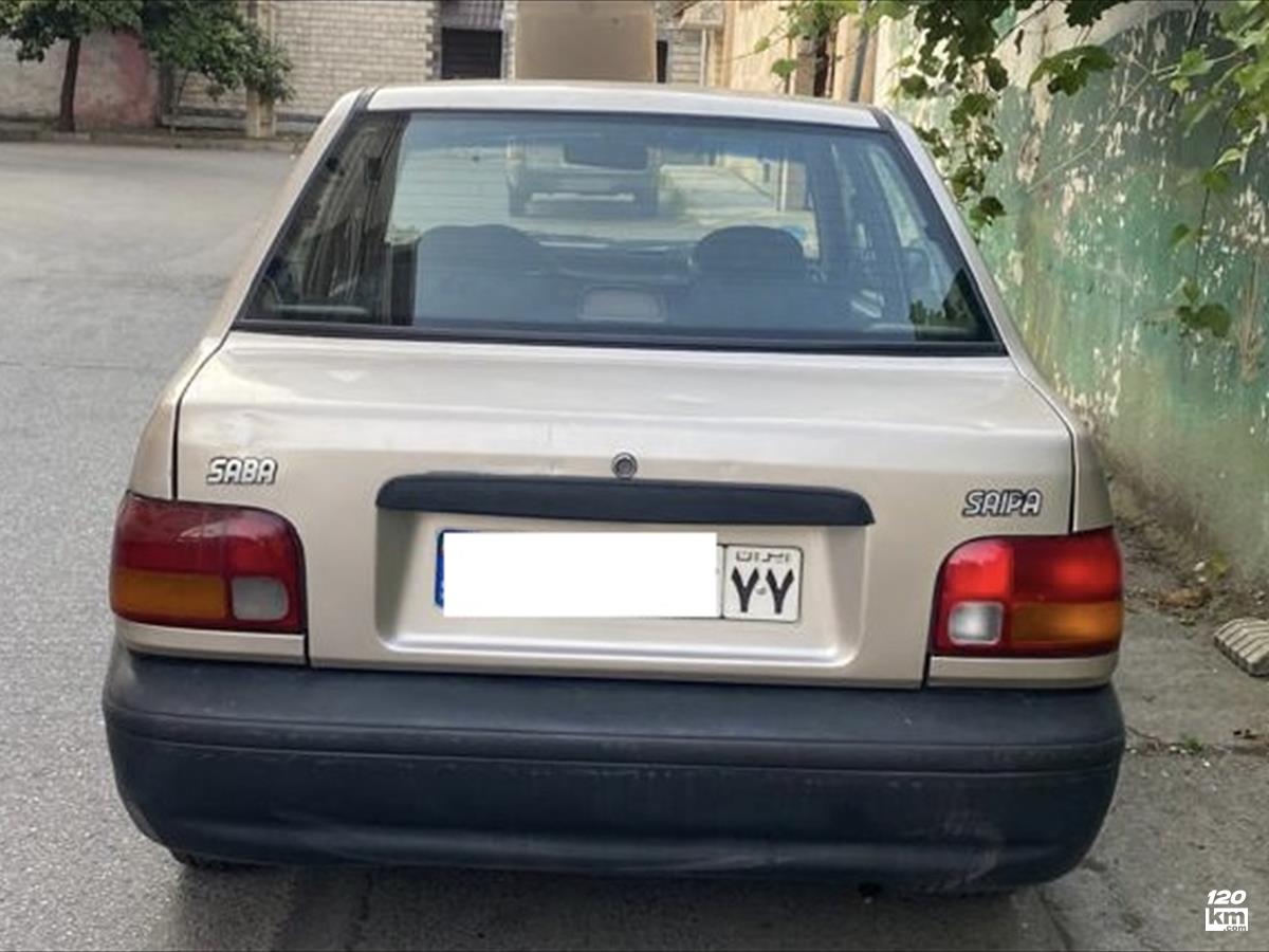فروش پراید صندوقدار ۱۳۸۶ بژ چند لکه رنگ ساری بلوار طالقانی (۲۲ خرداد ۱۴۰۴)