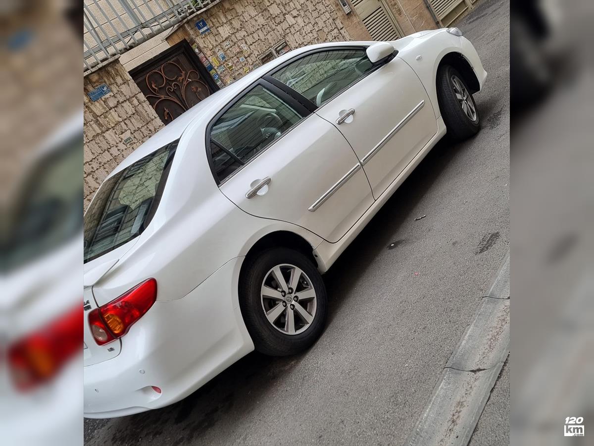 فروش تویوتا کرولا GLi ۲۰۰۸ سفید گلگیر تعویض تهران استاد معین (۲۴ خرداد ۱۴۰۴)