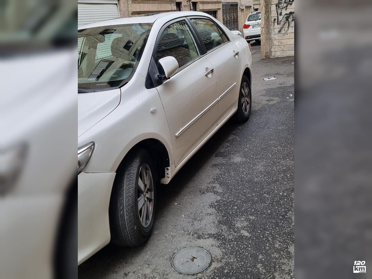 فروش تویوتا کرولا GLi ۲۰۰۸ سفید گلگیر تعویض تهران استاد معین (۲۴ خرداد ۱۴۰۴)