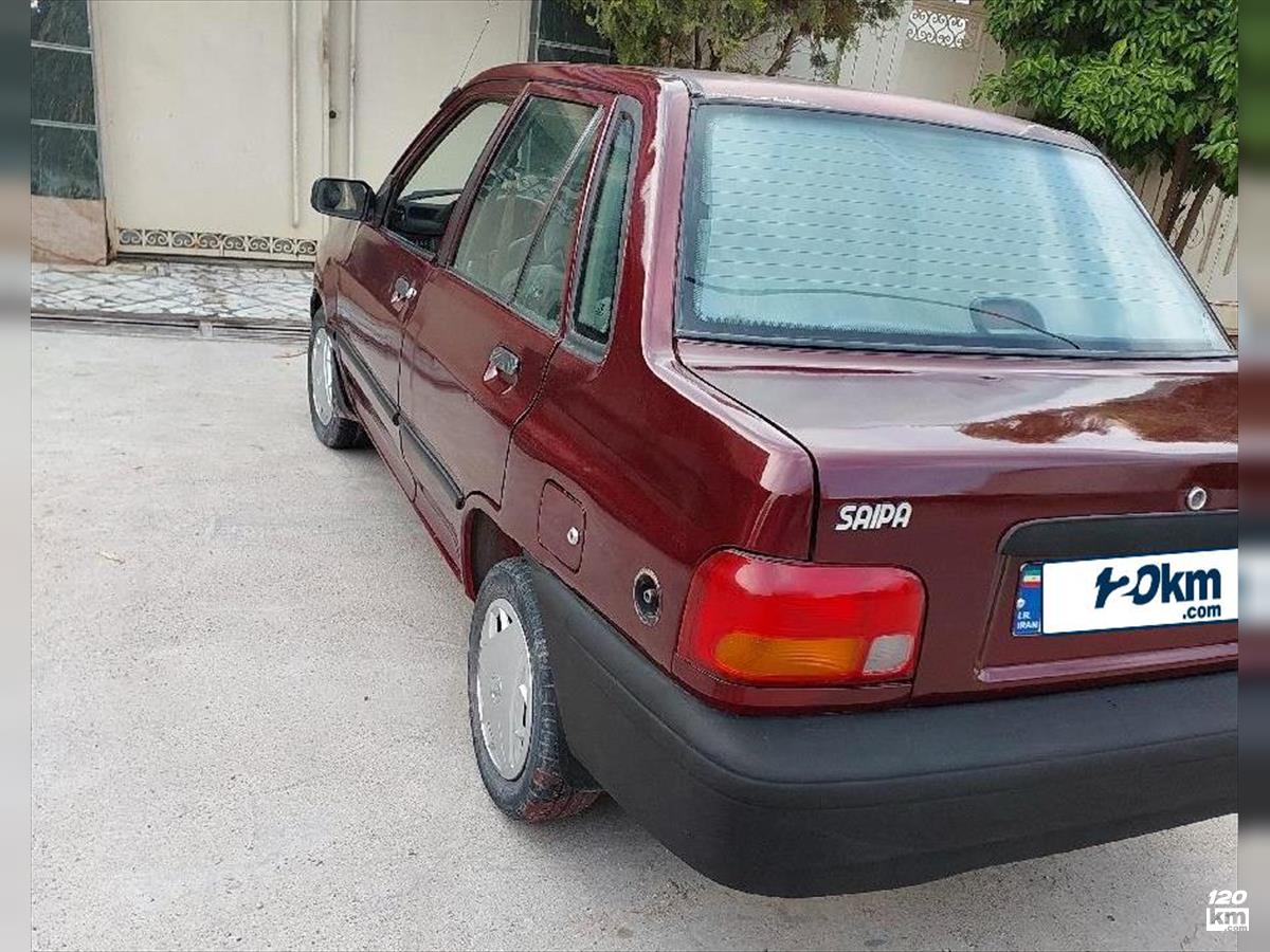 فروش پراید صندوقدار ۱۳۸۴ دوگانه سوز زرشکی دور رنگ گلستان گنبدکاووس (۲۸ خرداد ۱۴۰۴)