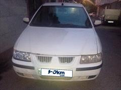 120km.com | فروش سمند، LX، مدل ۱۳۹۰، سفید، رشت، سلیمانداراب