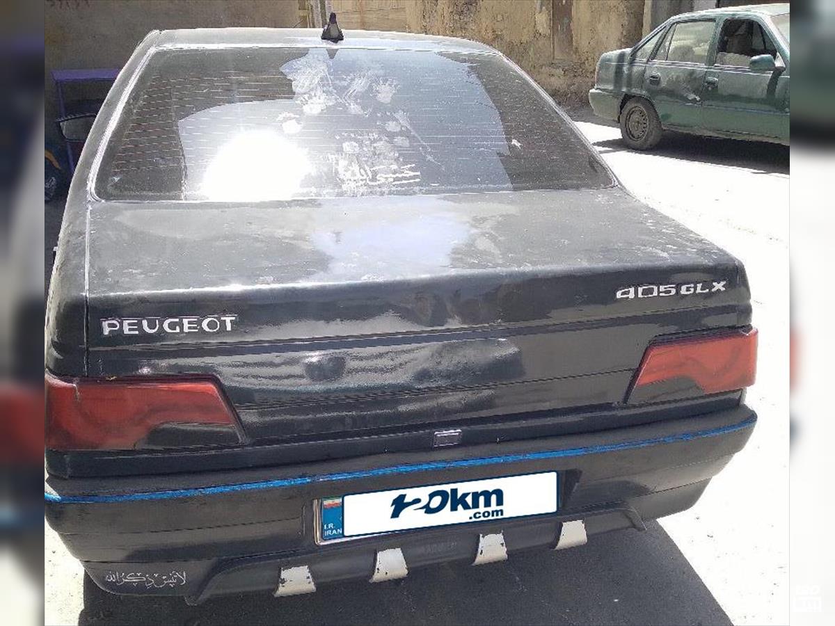 فروش پژو 405 GLX ۱۳۸۳ دوگانه سوز نوک مدادی دور رنگ مشهد ۱۷ شهریور (۳۰ خرداد ۱۴۰۴)