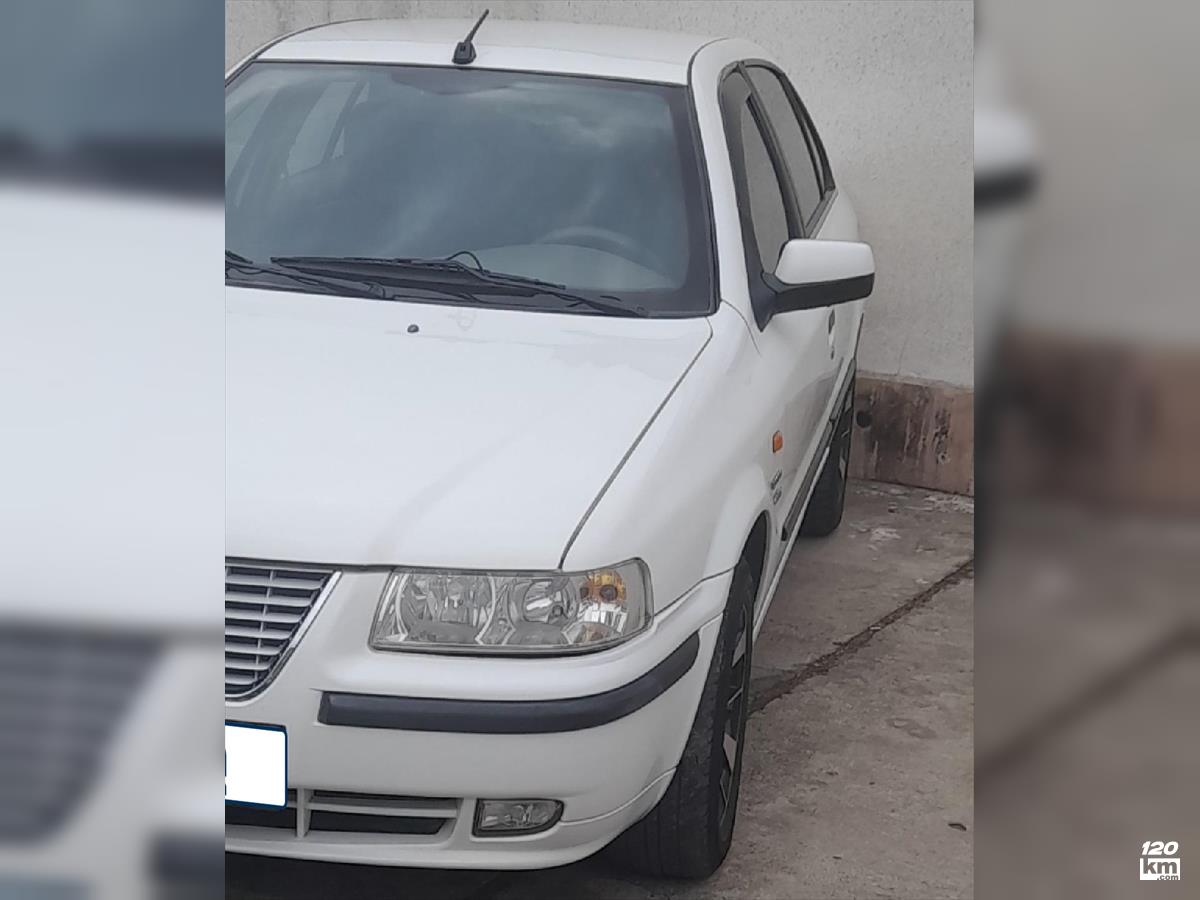 فروش سمند LX EF7 ۱۳۹۷ دوگانه سوز سفید دو لکه رنگ گیلان فومن (۳ تیر ۱۴۰۴)