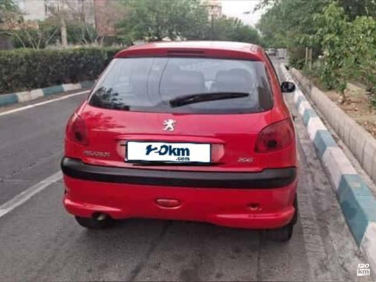 فروش پژو 206 تیپ 2 ۱۳۹۸ قرمز بدون رنگ سمنان گرمسار (۳ تیر ۱۴۰۴)