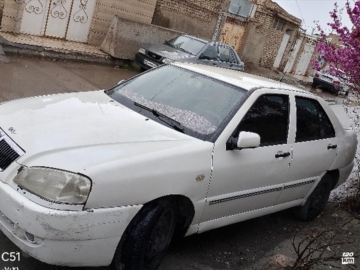 فروش چری A15 (ویانا) ۲۰۰۹ دوگانه سوز سفید دو لکه رنگ خراسان رضوی چناران (۴ تیر ۱۴۰۴)