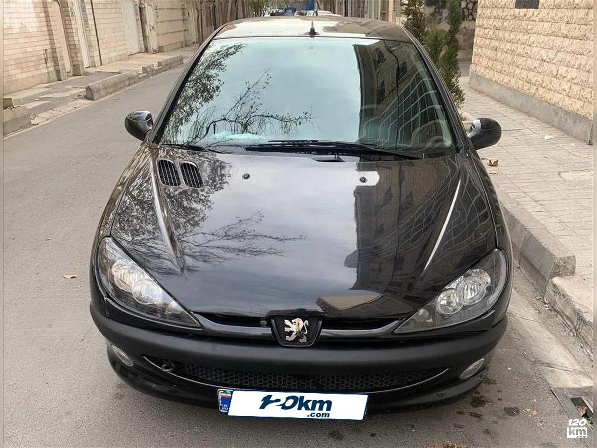 فروش پژو 206 تیپ 2 ۱۳۸۲ مشکی دور رنگ تهران آهنگ (۶ تیر ۱۴۰۴)