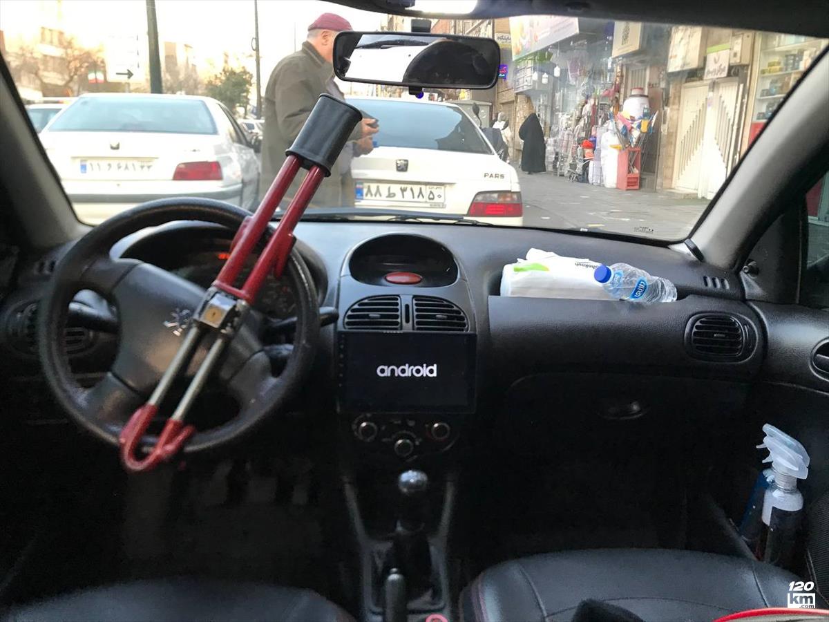 فروش پژو 206 تیپ 2 ۱۳۸۲ مشکی دور رنگ تهران آهنگ (۶ تیر ۱۴۰۴)