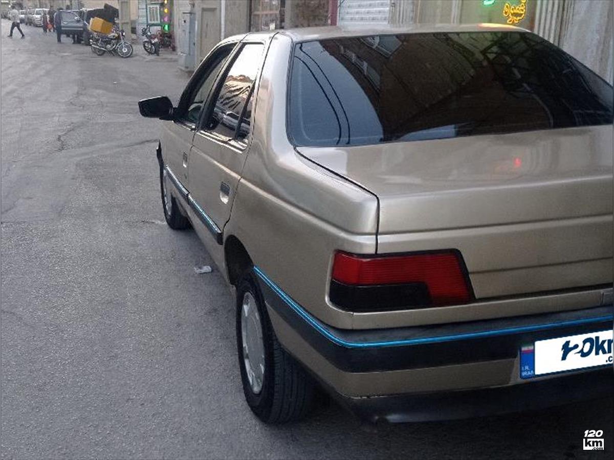 فروش پژو 405 GLX ۱۳۸۴ بژ دور رنگ همدان (۸ تیر ۱۴۰۴)