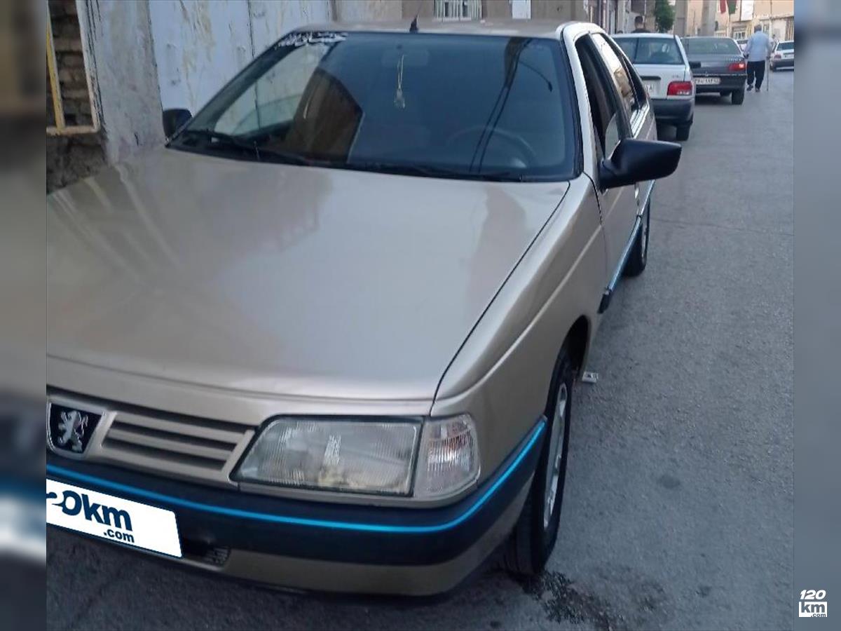 فروش پژو 405 GLX ۱۳۸۴ بژ دور رنگ همدان (۸ تیر ۱۴۰۴)