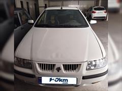 120km.com | فروش سمند، LX EF7، مدل ۱۳۹۰، سفید، شیراز، شهرک گلستان