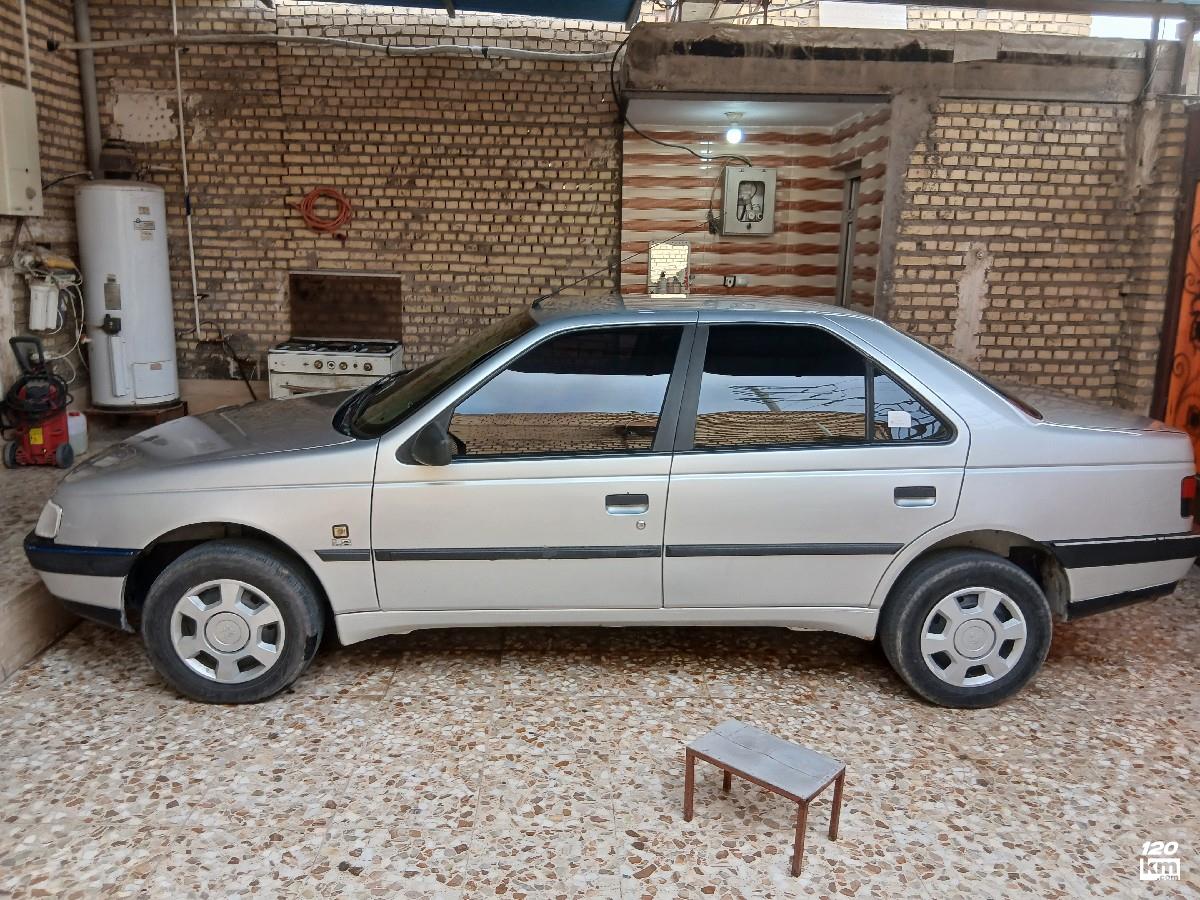 فروش پژو 405 GLX ۱۳۹۸ نقره ای کاپوت تعویض خوزستان آبادان (۹ تیر ۱۴۰۴)