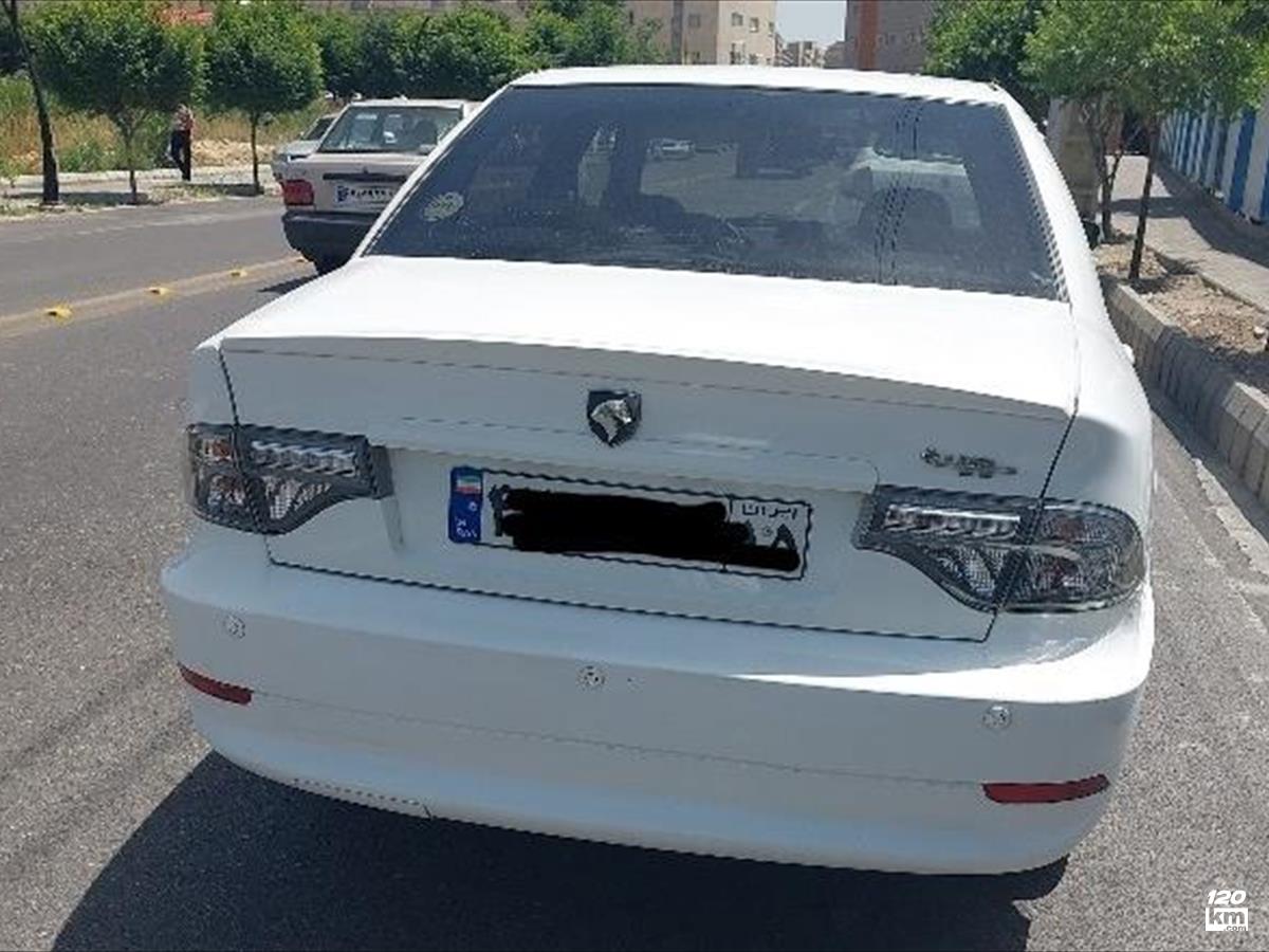 فروش سمند سورن ۱۴۰۰ سفید بدون رنگ تبریز چای کنار (۱۲ تیر ۱۴۰۴)