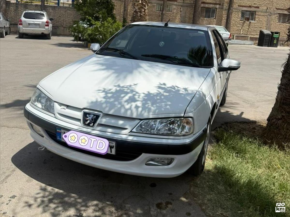 فروش پژو پارس LX ۱۴۰۰ سفید کاپوت تعویض فارس نی ریز (۱۲ تیر ۱۴۰۴)