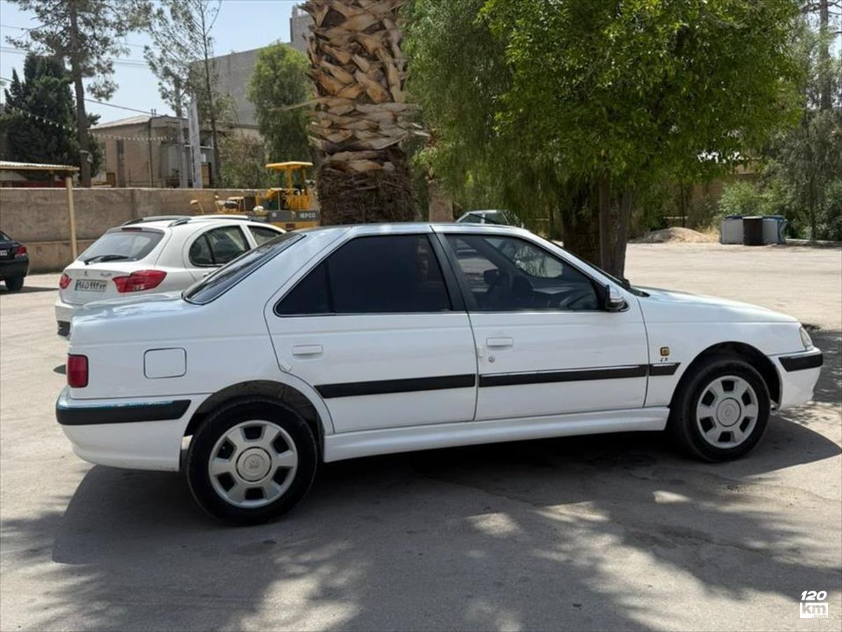 فروش پژو پارس LX ۱۴۰۰ سفید کاپوت تعویض فارس نی ریز (۱۲ تیر ۱۴۰۴)