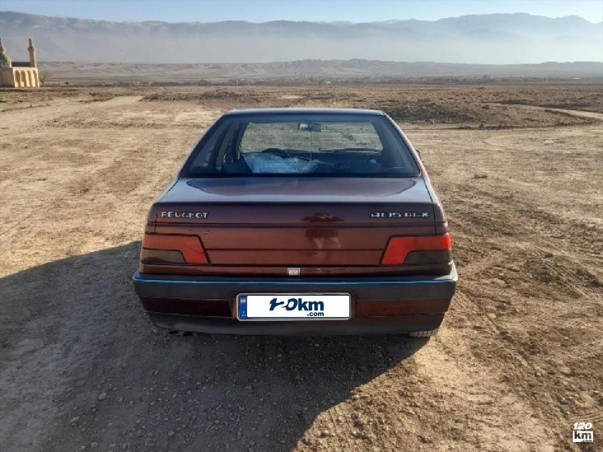 فروش پژو 405 GLX ۱۳۹۷ عنابی کامل رنگ خراسان شمالی آشخانه (۱۲ تیر ۱۴۰۴)