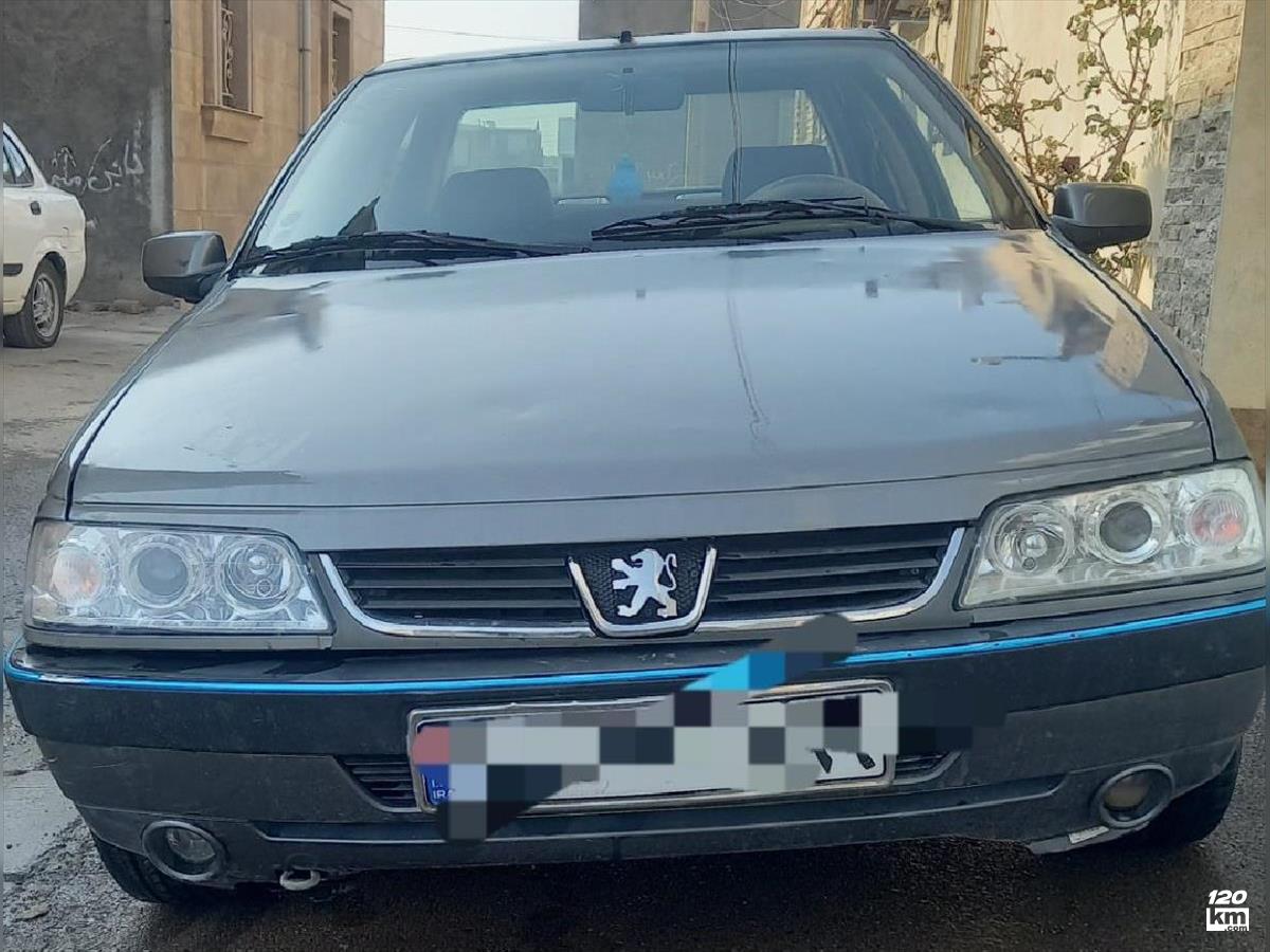 فروش پژو 405 GLX ۱۳۹۰ خاکستری دور رنگ قزوین تاکستان (۱۳ تیر ۱۴۰۴)