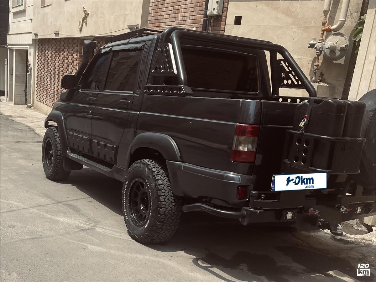 فروش یوآز پیکاپ ۱۴۰۰ خاکستری بدون رنگ گرگان (۱۳ تیر ۱۴۰۴)