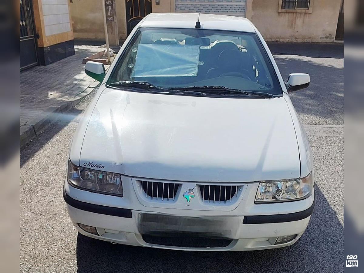 فروش سمند X7 ۱۳۹۲ دوگانه سوز سفید دو لکه رنگ کرج فردیس (۱۴ تیر ۱۴۰۴)