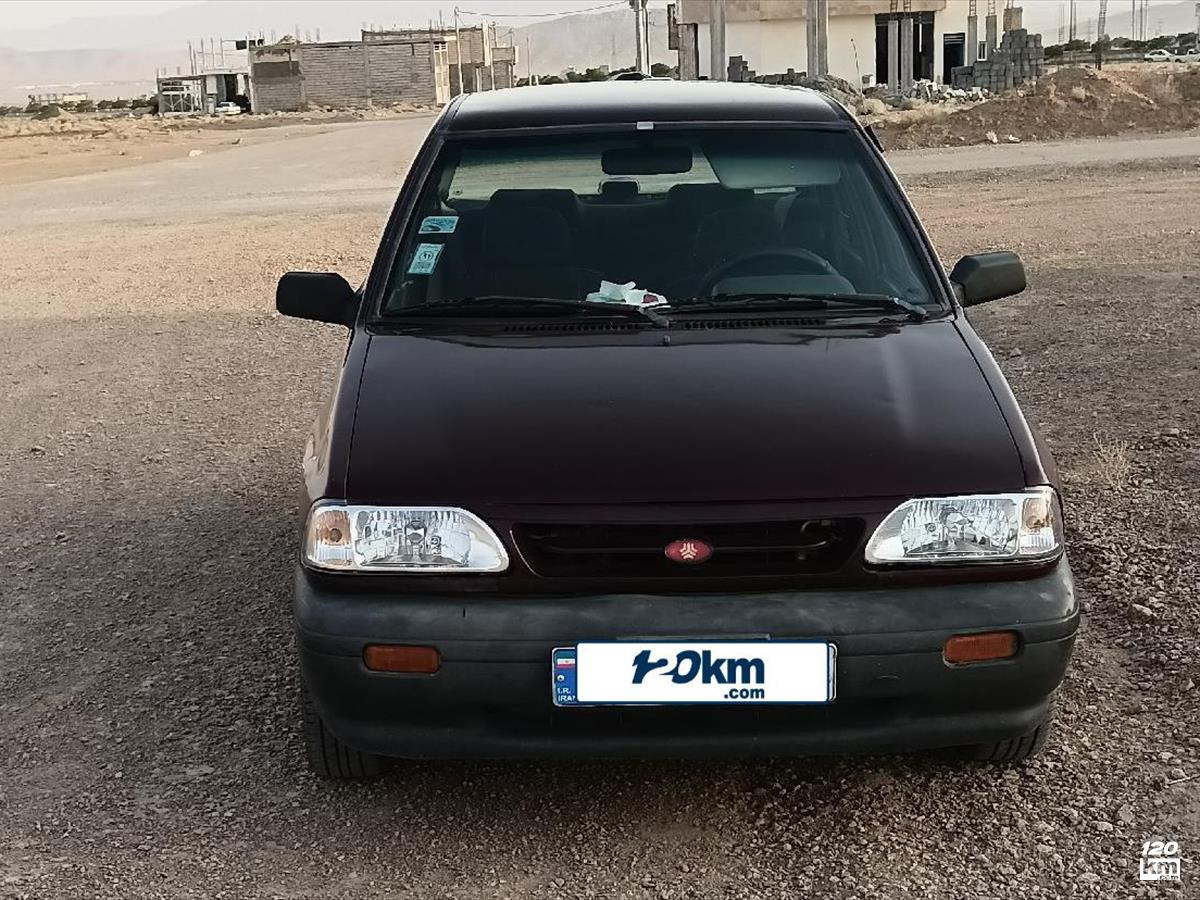 فروش پراید صندوقدار ۱۳۸۴ زرشکی کامل رنگ اصفهان تیران (۱۴ تیر ۱۴۰۴)