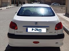 120km.com | فروش پژو، 206 SD، V8، مدل ۱۳۹۶، سفید، اصفهان، شهرضا