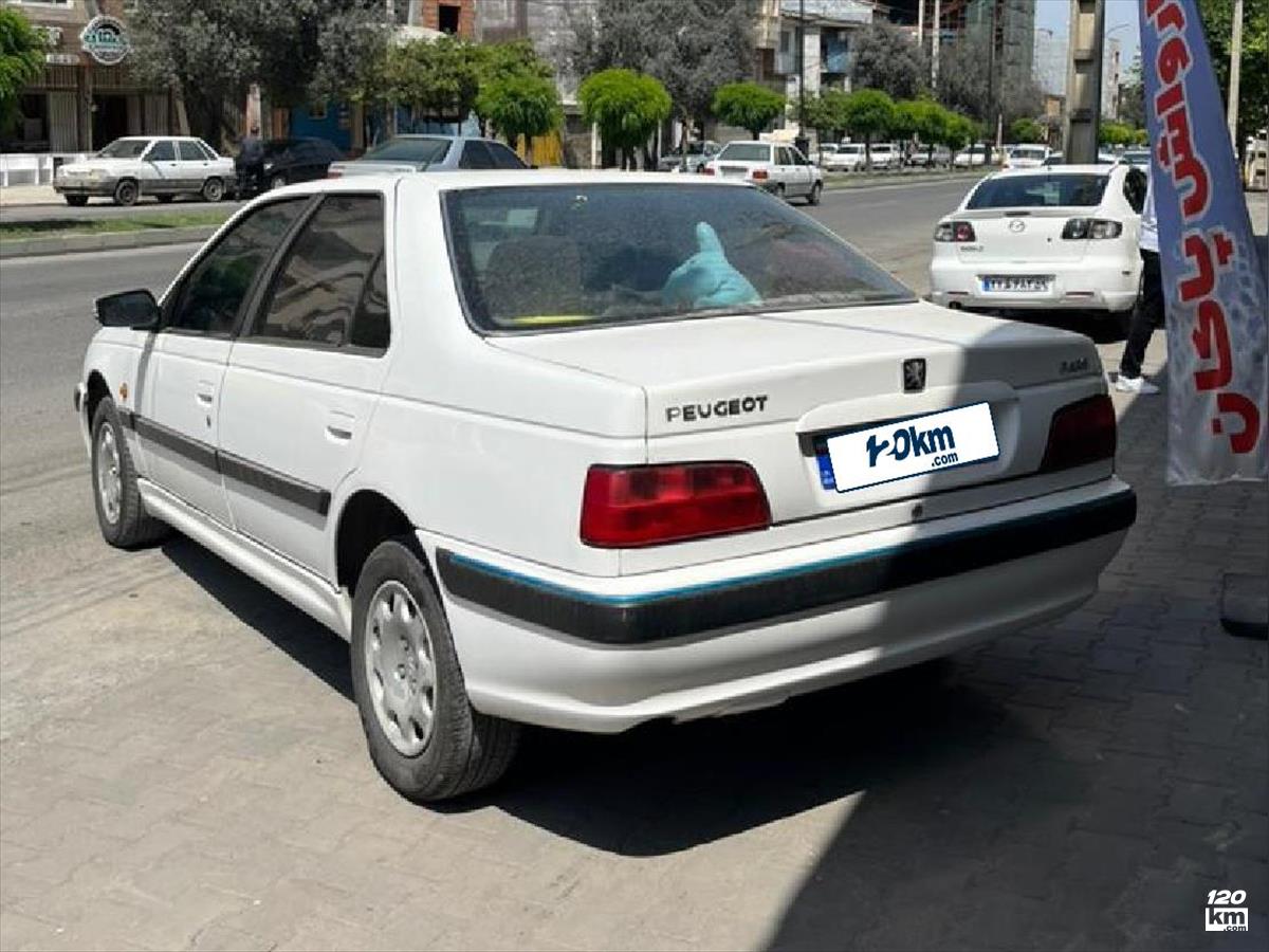 فروش پژو پارس سال ۱۳۹۶ سفید یک لکه رنگ گرگان (۱۸ تیر ۱۴۰۴)