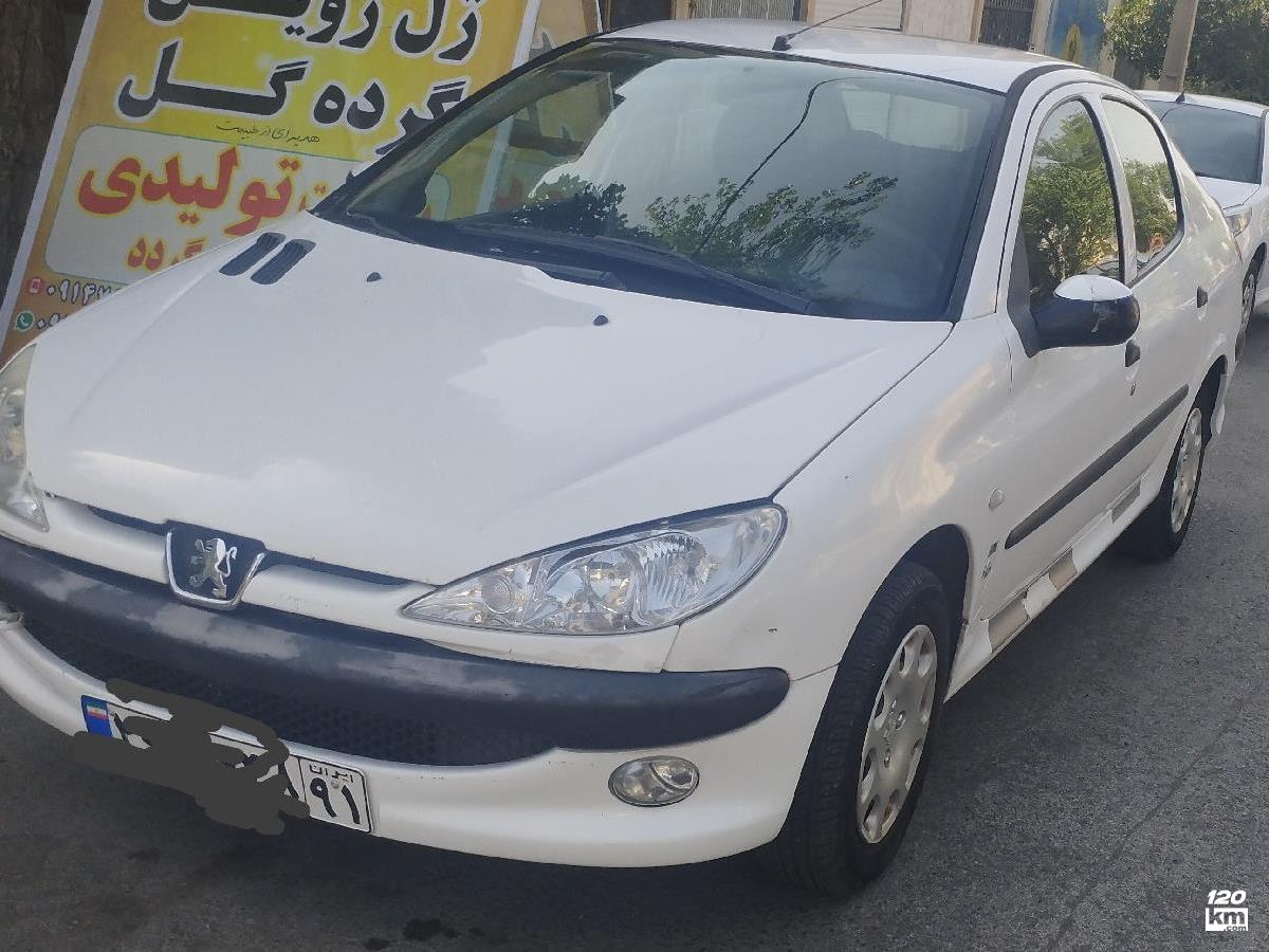 فروش پژو 206 SD V8 ۱۳۹۷ سفید چند لکه رنگ اردبیل مشگین شهر (۱۹ تیر ۱۴۰۴)