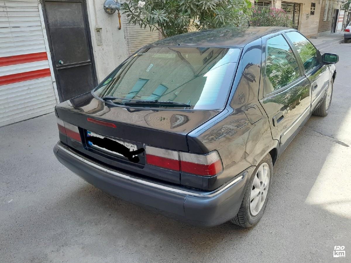 فروش سیتروئن زانتیا ۱۳۸۳ سرمه ای دور رنگ کرج فردیس (۲۱ تیر ۱۴۰۴)