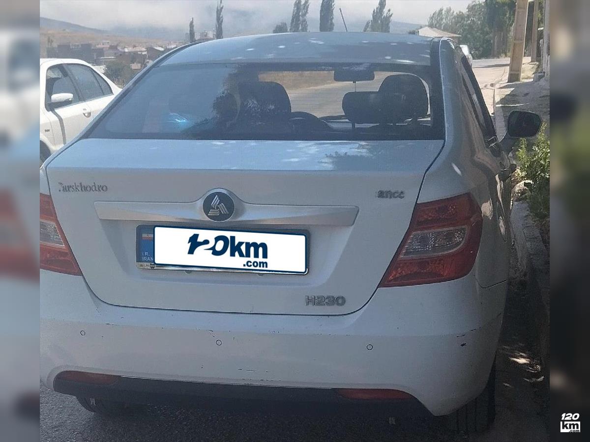 فروش برلیانس H230 ۱۳۹۶ سفید بدون رنگ کرج منظریه (۲۱ تیر ۱۴۰۴)