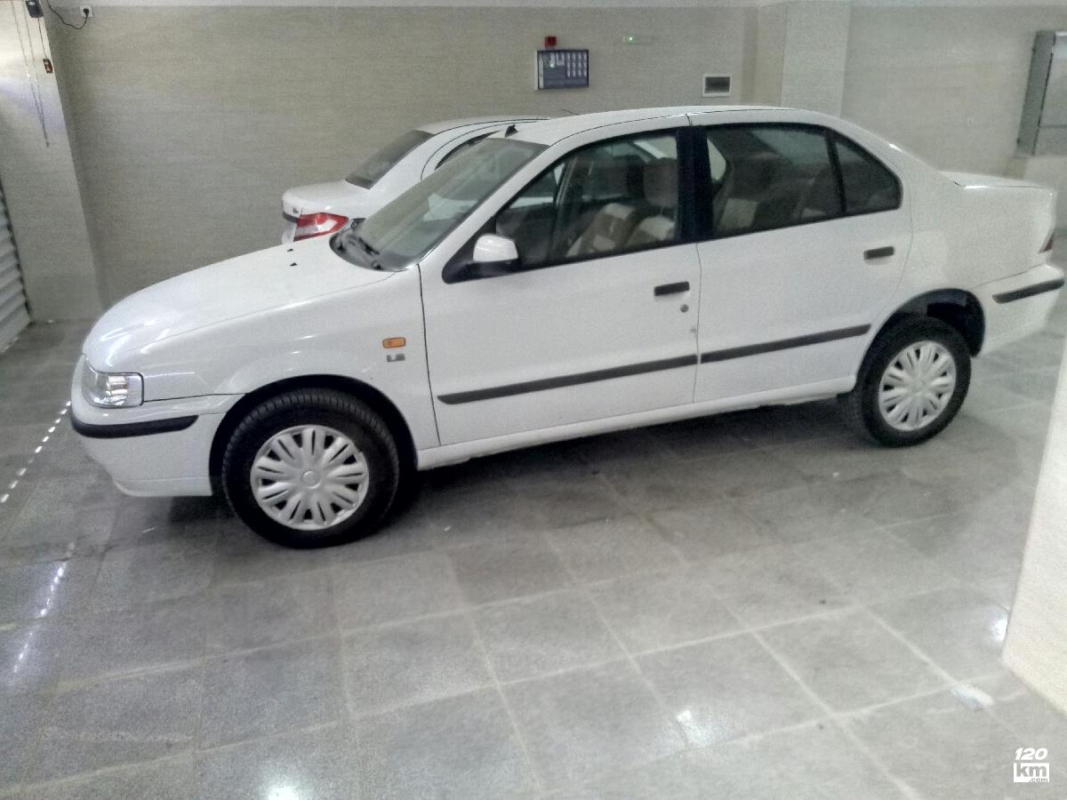 فروش سمند LX ۱۳۹۸ سفید بدون رنگ اردبیل شهرک دادگستری (۲۱ تیر ۱۴۰۴)