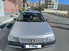 120km.com | فروش پژو، 405، GLX، مدل ۱۳۹۱، نقره ای، تهران، دماوند