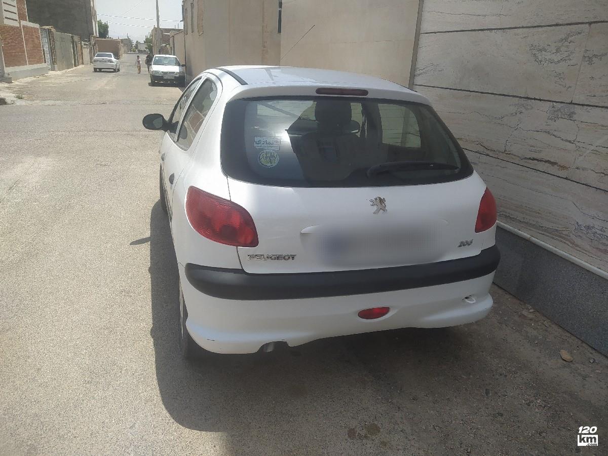 فروش پژو 206 تیپ 3 ۱۴۰۰ سفید بدون رنگ خراسان رضوی گناباد (۲۳ تیر ۱۴۰۴)