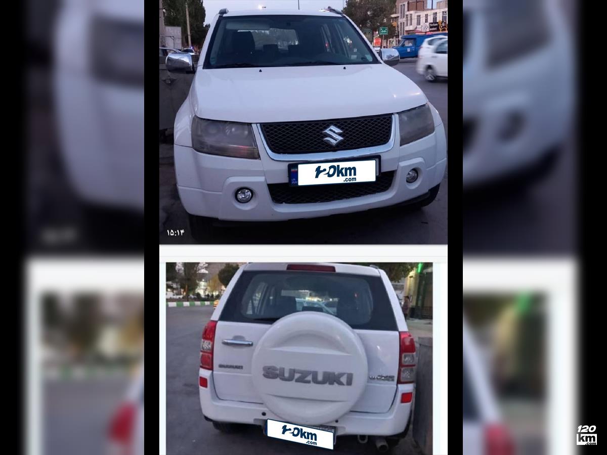 فروش سوزوکی گرند ویتارا 2.0 ۲۰۰۸ سفید چند لکه رنگ اردبیل غریبان (۲۴ تیر ۱۴۰۴)