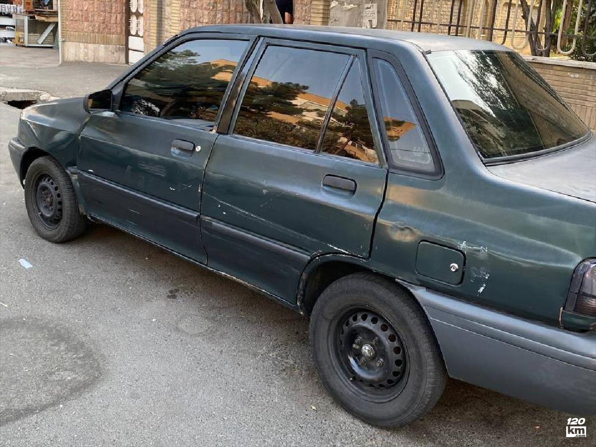 فروش پراید صندوقدار ۱۳۸۲ یشمی کامل رنگ تهران دولت آباد (۲۴ تیر ۱۴۰۴)