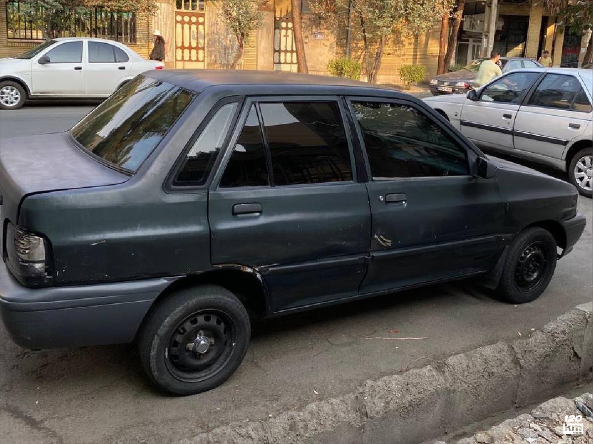 فروش پراید صندوقدار ۱۳۸۲ یشمی کامل رنگ تهران دولت آباد (۲۴ تیر ۱۴۰۴)