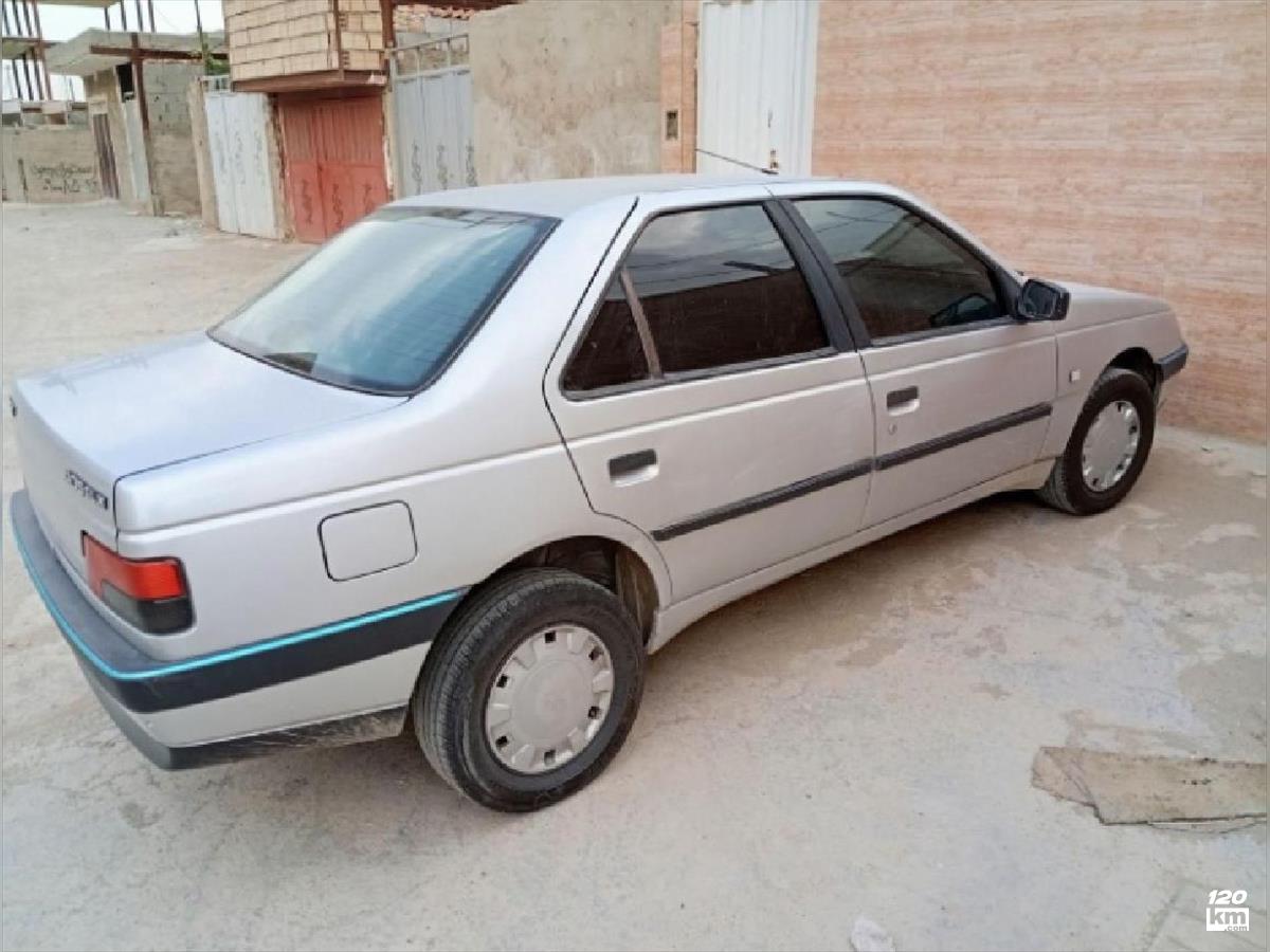 فروش پژو 405 GLX ۱۳۸۸ دوگانه سوز نقره ای دور رنگ تهران شهریار (۲۵ تیر ۱۴۰۴)