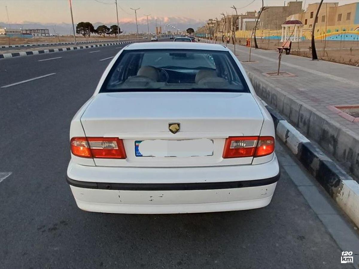 فروش سمند LX ۱۳۹۳ سفید دو لکه رنگ تهران اسلامشهر (۲۵ تیر ۱۴۰۴)