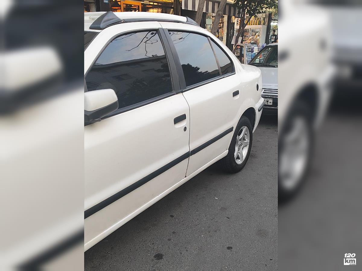 فروش سمند LX EF7 ۱۳۸۹ دوگانه سوز سفید دور رنگ تهران تهرانپارس غربی (۲۶ تیر ۱۴۰۴)
