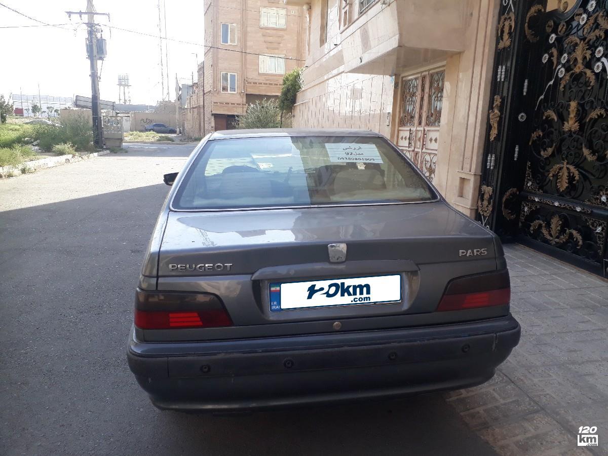 فروش پژو پارس ۱۳۹۲ خاکستری چند لکه رنگ تهران رباط کریم (۲۹ تیر ۱۴۰۴)
