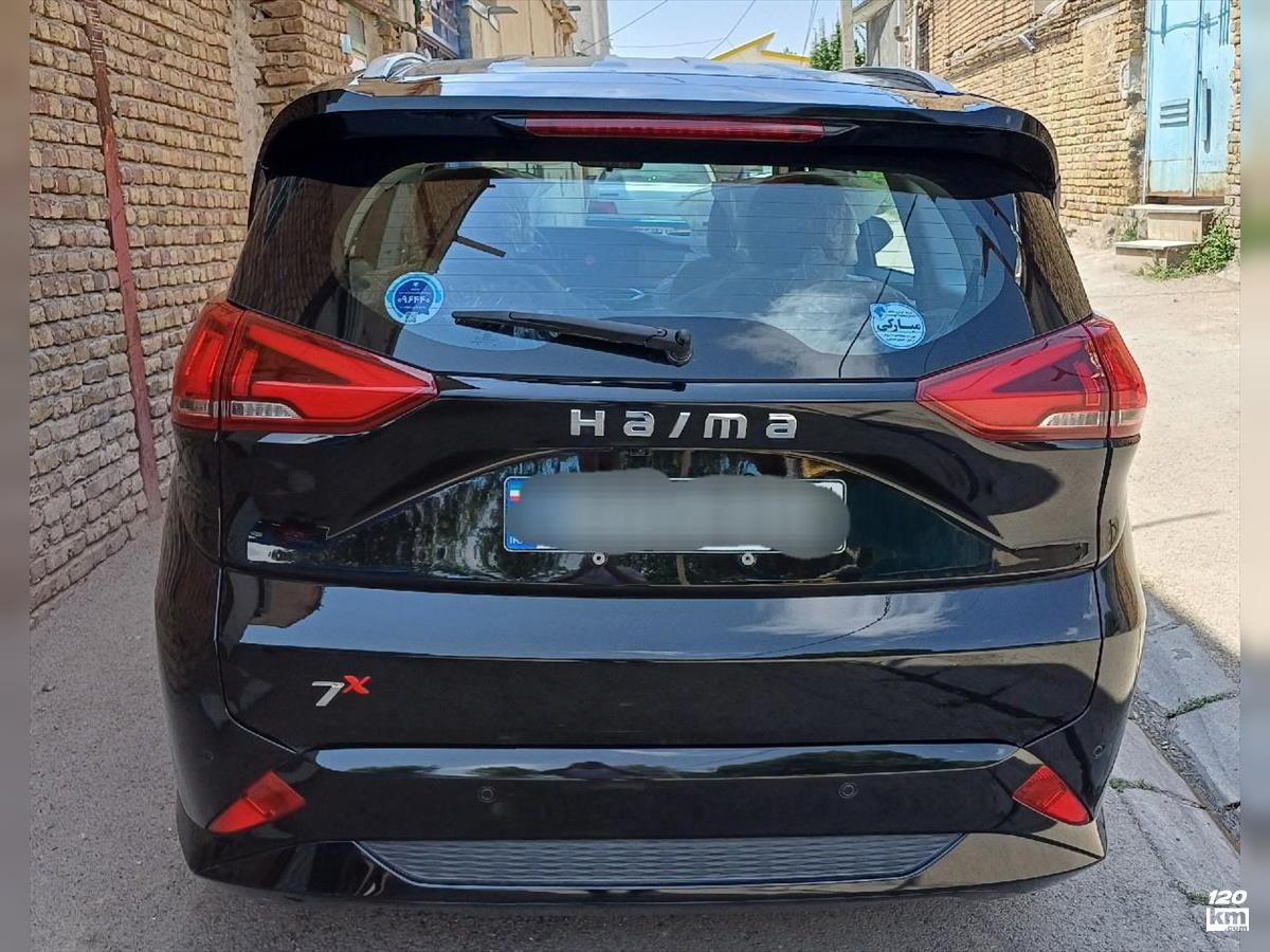 فروش هایما 7X 1.6L توربو ۱۴۰۴ مشکی بدون رنگ اردبیل نیر (۲۹ تیر ۱۴۰۴)