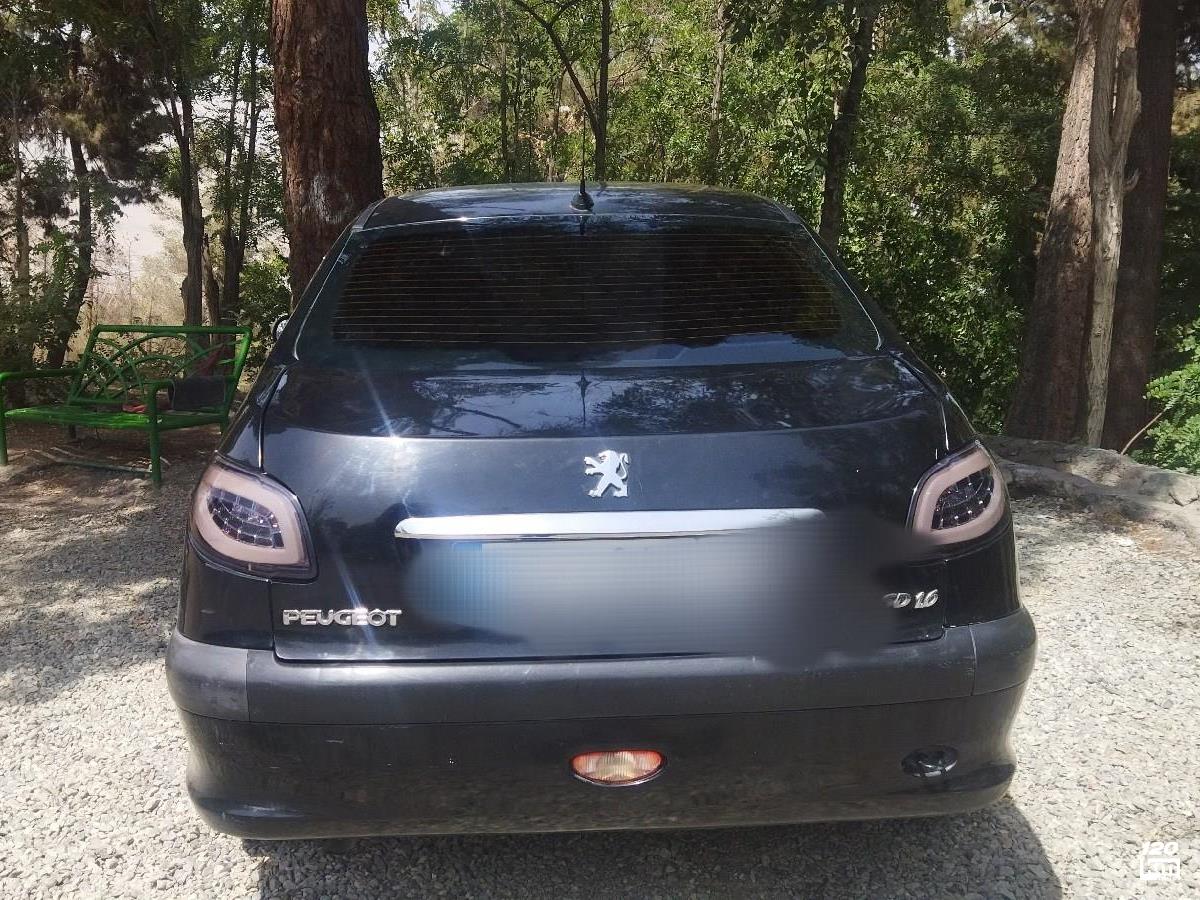 فروش پژو 206 SD V8 ۱۳۹۱ مشکی کاپوت تعویض تهران صادقیه (آریاشهر) (۳۰ تیر ۱۴۰۴)