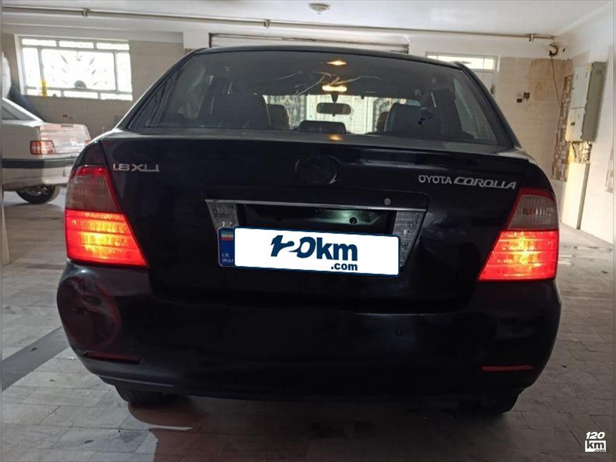 فروش تویوتا کرولا XLi ۲۰۰۷ مشکی کامل رنگ زاهدان (۳۰ تیر ۱۴۰۴)